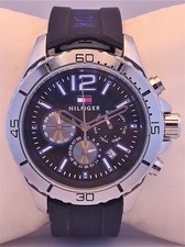 Lindo relógio de pulso masculino Tommy Hilfiger Nolan cronógrafo indicador de data comprar usado Lindo relógio de pulso masculino Tommy Hilfiger Nolan cronógrafo indicador de data comprar usado  Enviando para Brazil