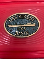 Brass plaque canal for sale  CHELMSFORD