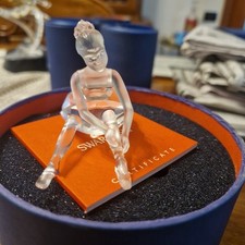 Swarovski figurine young usato  Italia