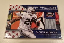 Usado, DARREN MCFADDEN 2011 PANINI THREADS "STAR FACTOR" JERSEY PATCH 01/99 FIRST ONE comprar usado  Enviando para Brazil