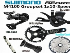 SHIMANO DEORE M4100 Kit Mtb 10 velocidades 170MM/175MM 11-42-50T 1x10 grupo de velocidade comprar usado  Enviando para Brazil