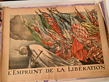 Affiche ancienne emprunt d'occasion  Paris-