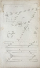 Arte enciclopédia britânica antiga impressão instrumento científico pentagrafo C1809 comprar usado  Enviando para Brazil