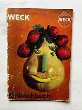 Weck einkochbuch vintage gebraucht kaufen  Hohenwestedt