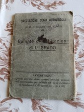 Antica patente circolazione usato  Rutigliano