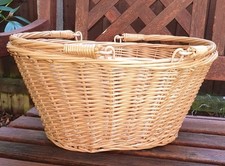 Oval wicker shopper for sale  BIRMINGHAM