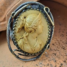 Broche ancien camée d'occasion  Toulouse-