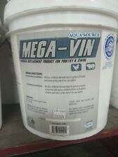 Mega-vin, Vinagre Seco Suíno e Aves Probiótico, Pó, Balde de 12 lb, Pr comprar usado  Enviando para Brazil