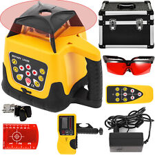 Używany, Rosso Livella Laser Rotante Autolivellante Laser Level Measuring Tool 500m na sprzedaż  Wysyłka do Poland