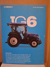 Iseki prospekt traktor gebraucht kaufen  Schmalfeld