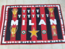 Bandiera calcio milan usato  Pozzuoli