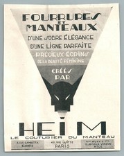 Heim 1926 fourrure d'occasion  Viry-Châtillon