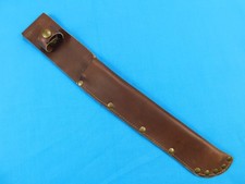 Vintage brown leather for sale  Milford
