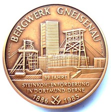 Bergbau bronze medaille gebraucht kaufen  Deutschland