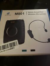 WinBridge M801 amplificador de voz Bluetooth para professores, microfone sem fio comprar usado  Enviando para Brazil