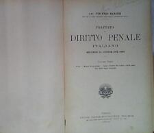 Vincenzo manzini trattato usato  Fonte Nuova