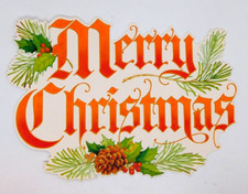 Merry christmas cutout for sale  Oklahoma City