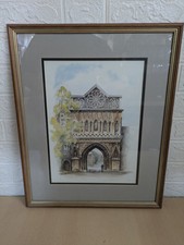 Framed coloured picture for sale  NORWICH