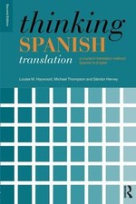 Thinking spanish translation gebraucht kaufen  Berlin
