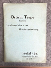 Mappe landmaschinen werksvertr gebraucht kaufen  Neugersdorf