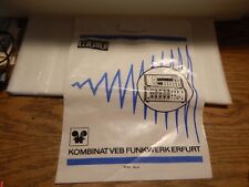 Ddr plaste werbetüte gebraucht kaufen  Mühlhausen/Thüringen