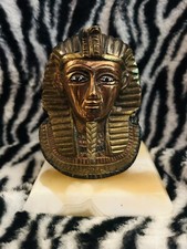 Tutankhamun metal bust for sale  GLASTONBURY