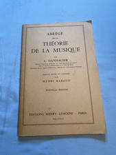 Abrege theorie musique d'occasion Abrege theorie musique d'occasion  Eaubonne