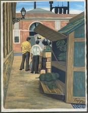Signed painting numbered d'occasion  Expédié en Belgium