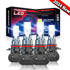4pcs led headlights for sale  USA