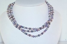 strand triple necklace pearl for sale strand triple necklace pearl for sale Media