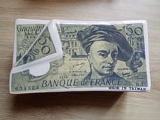Tirelire billet 50f d'occasion  Rosières-en-Santerre