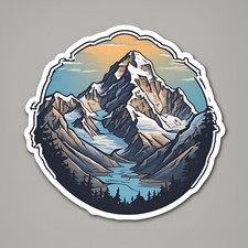 Adesivo Mount Everest 3x3" ~ comprar usado  Enviando para Brazil