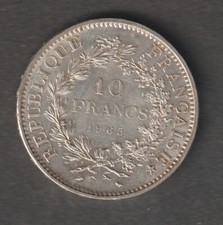 Francs argent hercule d'occasion  Villeneuve-d'Ascq-