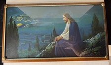 Litografia emoldurada antiga da década de 1920 Cristo no Monte das Oliveiras por Giovanni comprar usado Litografia emoldurada antiga da década de 1920 Cristo no Monte das Oliveiras por Giovanni comprar usado  Enviando para Brazil