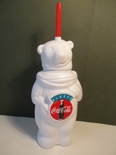 GARRAFA SUVOIR URSO POLAR COCA-COLA COM PALHA DE PLÁSTICO BRANCO comprar usado GARRAFA SUVOIR URSO POLAR COCA-COLA COM PALHA DE PLÁSTICO BRANCO comprar usado  Enviando para Brazil