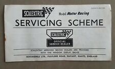 Vintage scalextric instruction for sale  NEWCASTLE