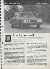 1969 triumph 2.5 for sale  NEWMARKET