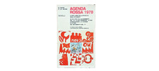 Agenda rossa 1978 usato  Milano