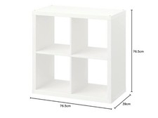 Kallax white shelving for sale  CATERHAM
