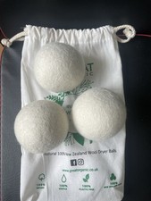 Organic dryer balls for sale  CHESTERFIELD