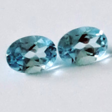 Pair natural blue for sale  LONDON