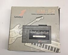 Sansui Studio P2 modelo EM-P2 amplificador de mixer vocal instrumental pessoal raro! comprar usado  Enviando para Brazil