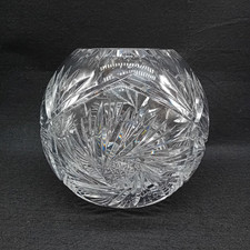 Crystal vase heavy for sale  MIRFIELD