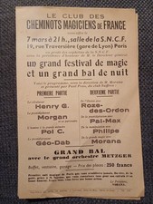 Club cheminots magiciens d'occasion  Le Havre-