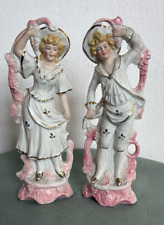 Statuette biscuit porcellana usato  Italia