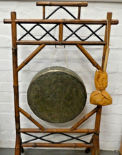 Bamboo dinner gong for sale  SWANSEA