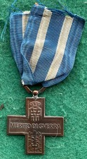 Medaglia croce merito usato  Vistrorio