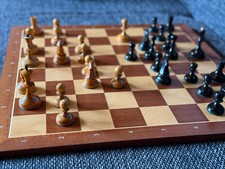 Schachspiel antike schachfigur gebraucht kaufen  Wesel