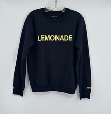 Moletom Beyoncé Lemonade merch oficial unissex preto algodão tripulação tamanho P comprar usado  Enviando para Brazil