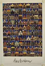 Amsterdam tourism poster d'occasion  Expédié en Belgium